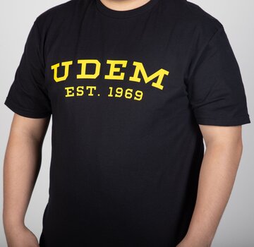 Playera UDEM 1969 Negra